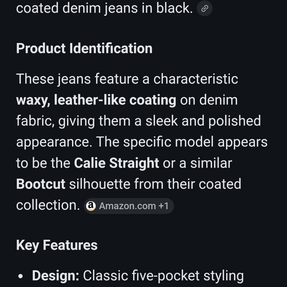 7 for all man women size 31kind coated denim jeans in black high waist slim kick - Picture 12 of 16